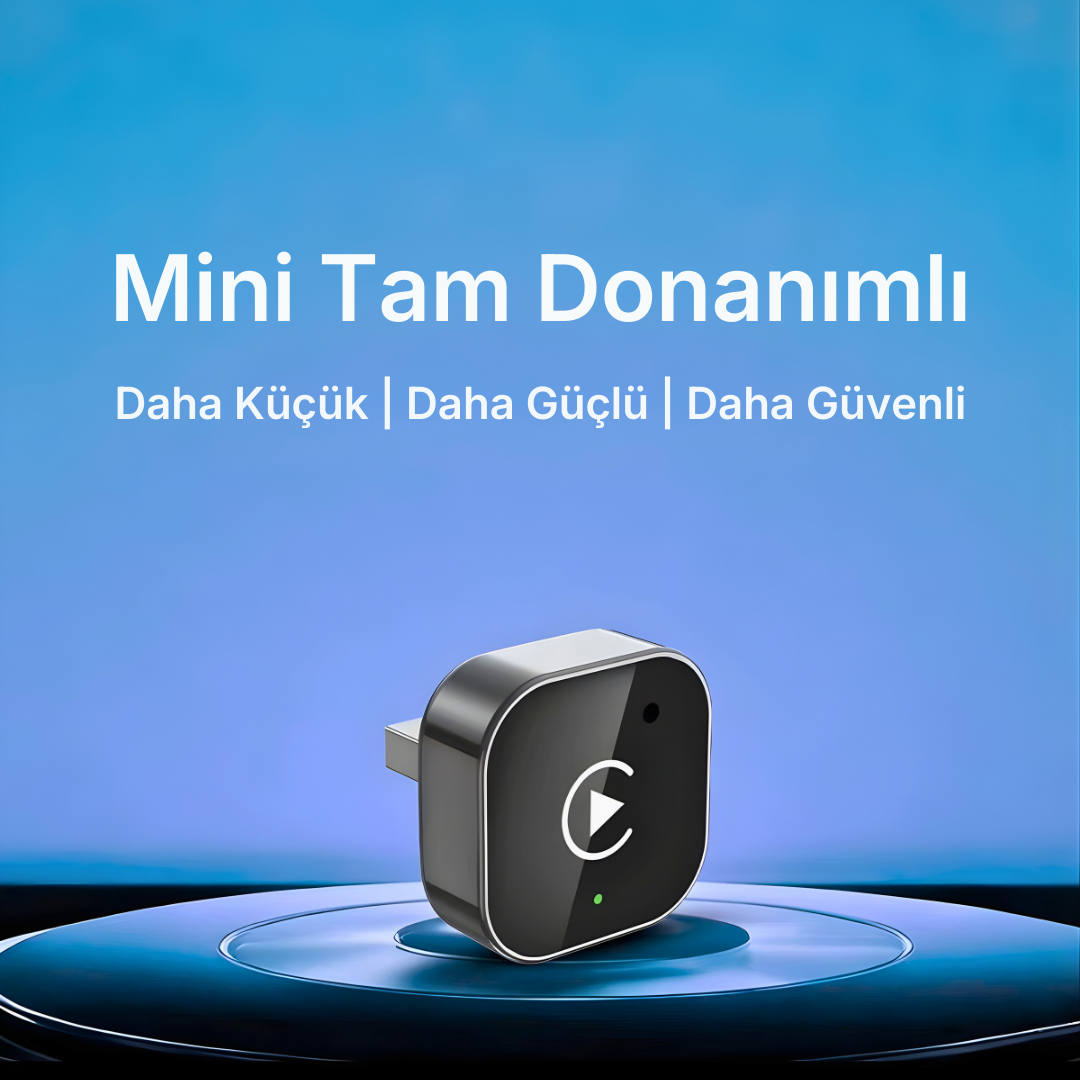 CarTechX™  Kablosuz CarPlay & Android Auto Adaptörü