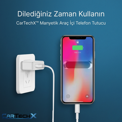 CarTechX™ Manyetik Araç İçi Telefon Tutucu