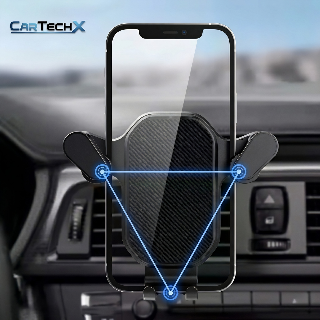 CarTechX™ Kancalı Araç İçi Telefon Tutucu