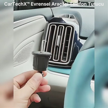 CarTechX™ Kancalı Araç İçi Telefon Tutucu